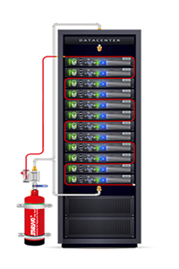 STARVVO Server Rack FireTrap System