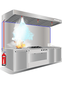 STARVVO Kitchen Indirect FireTrap System