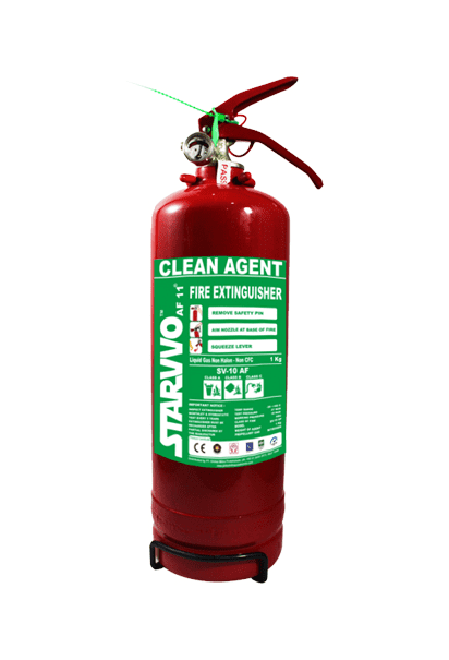STARVVO AF11 Clean Agent Fire Extinguisher 1 Kg