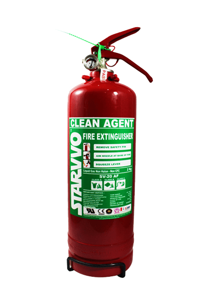 STARVVO AF11 Clean Agent Fire Extinguisher