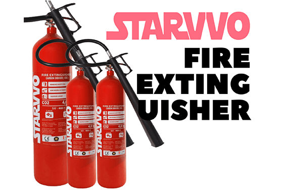 STARVVO Fire Extinguisher CO2