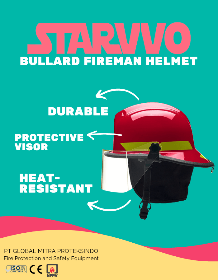 STARVVO Bullard Fireman Helmet