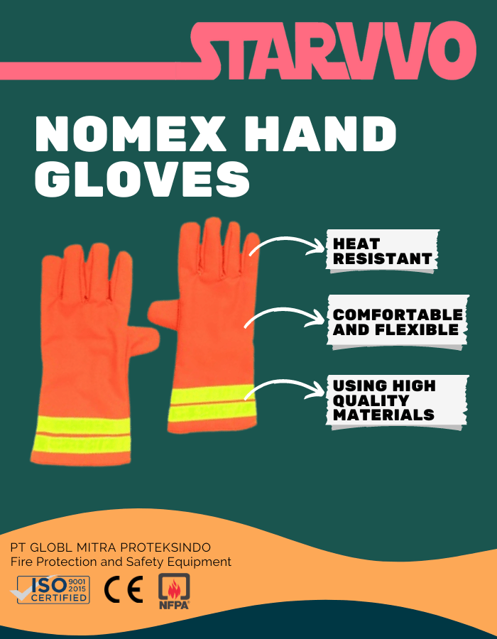STARVVO Hand Gloves Nomex IIIA