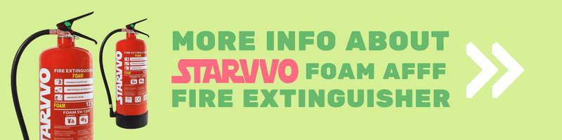 STARVVO Foam AFFF Fire Extinguisher