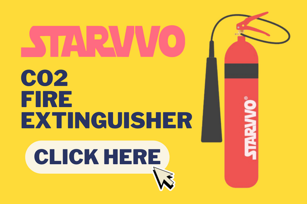 STARVVO CO2 Fire Extinguisher