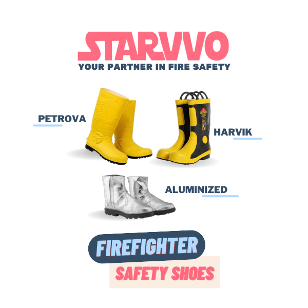 Sepatu Pemadam Kebakaran Terbaik | STARVVO Fire Safety