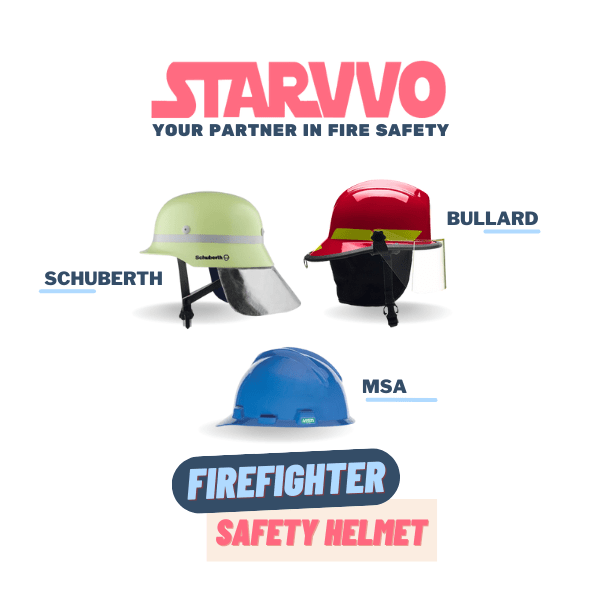 Helm Pemadam Kebakaran / Helm Damkar | STARVVO Fire Safety