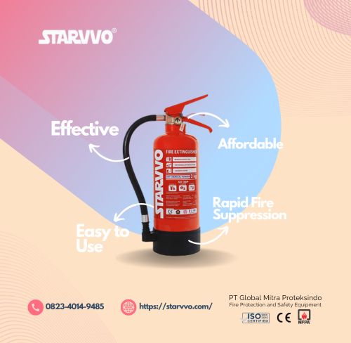 Akhir Tahun Lindungin Aset Berharga dengan STARVVO Fire Extinguisher