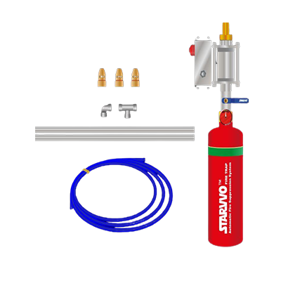 Pemadam Kebakaran Otomatis Panel Listrik | STARVVO FireTrap System