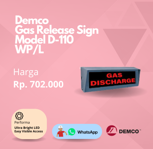 demco gas discharge sign fire alarm system