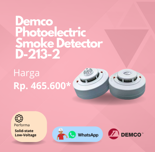 Demco Photoelectric Smoke Detector D-213