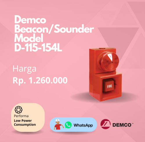 Sounder Beacon Demco Fire Alarm System