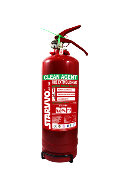Fire Extinguisher AF36 Clean Agent 2 Kg Berstandar SNI