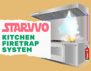 STARVVO Kitchen Firetrap System Fire Extinguisher
