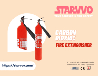 STARVVO Carbon Dioxide Fire Extinguisher