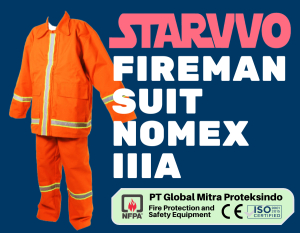STARVVO Fireman Suit Nomex IIIA