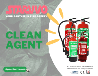 Lindungi Properti Anda dengan Clean Agent Fire Extinguisher | STARVVO Fire Extinguisher