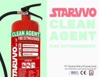 STRVVO AF36 Clean Agent Fire Extinguisher