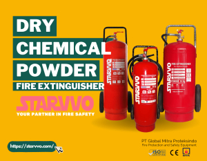 STARVVO Dry Chemical Powder Fire Extinguisher