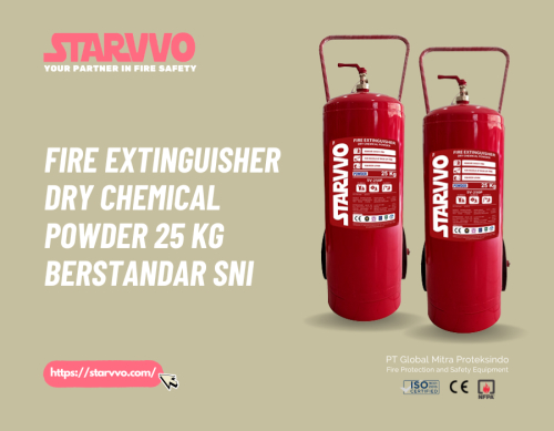 Fire Extinguisher Dry Chemical Powder 25 Kg Berstandar SNI