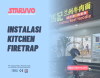 Instalasi STARVVO Kitchen FireTrap di Restoran Ma Ji Lanzhou Beef Noodle