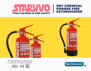 STARVVO Dry Chemical Powder Fire Extinguisher