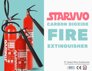 STARVVO Carbon Dioxide Fire Extinguisher