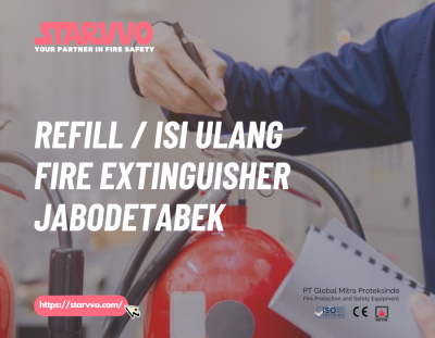 Refill / Isi Ulang Fire Extinguisher Seluruh JABODETABEK