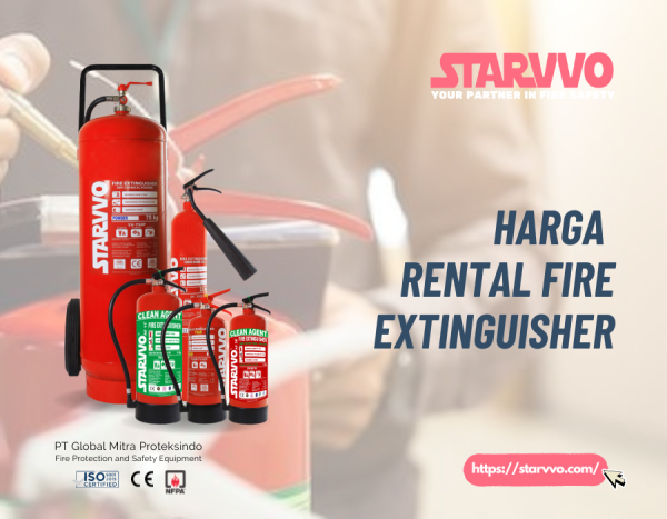 Harga Rental Fire Extinguisher | STARVVO Fire Extinguisher