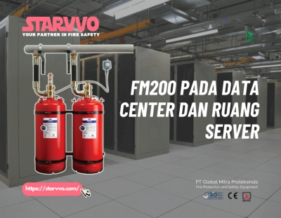 Sistem Pemadam Kebakaran FM200 Pada Data Center dan Ruang Server