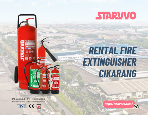 Rental Fire Extinguisher Cikarang | STARVVO Fire Extinguisher