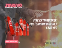 STARVVO Fire Extinguisher CO2 (Carbon Dioxide)