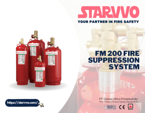 STARVVO FM-200 Fire Suppression System