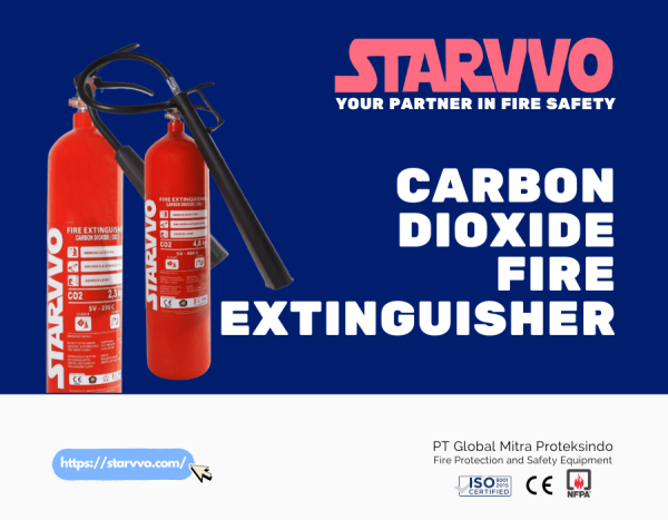 STARVVO CO2 Fire Extinguisher