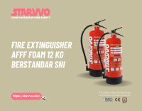 Fire Extinguisher AFFF Foam 12 Kg Berstandar SNI Resmi | STARVVO