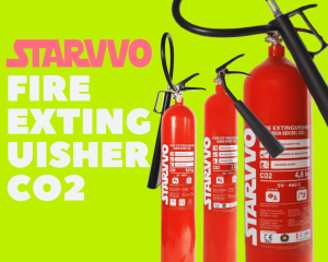 STARVVO Carbondioxide Fire Extinguisher
