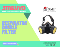 STARVVO Masker Respirator Filter Ganda