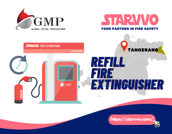 Isi Ulang Fire Extinguisher STARVVO Tangerang