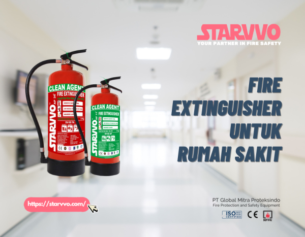Fire extinguisher untuk rumah sakit