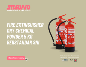 Fire Extinguisher Dry Chemical Powder 5 Kg Berstandar SNI