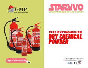 STARVVO Dry Chemical Powder Fire Extinguisher