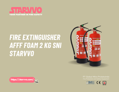 Fire Extinguisher AFFF Foam 2 Kg SNI STARVVO