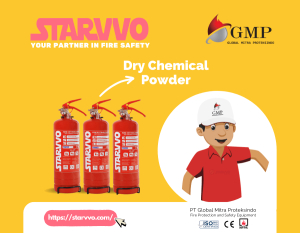 STARVVO Dry Chemical Powder Fire Extinguisher