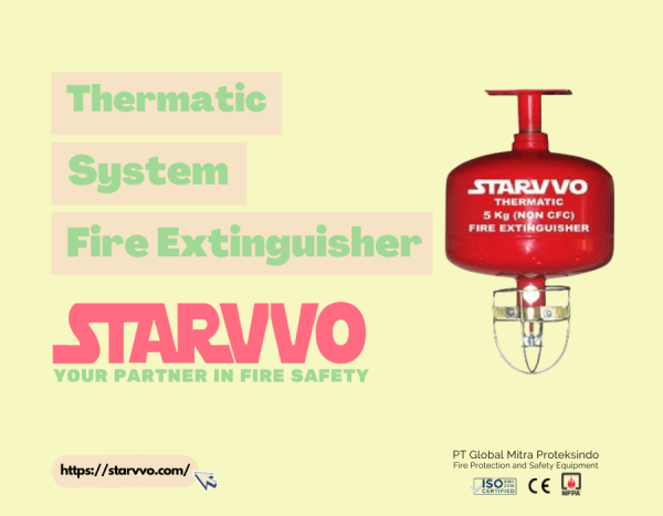 STARVVO Thermatic System Fire Extinguisher