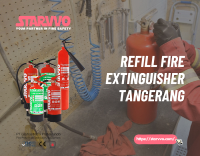 Refill / Isi Ulang Fire Extinguisher di Tangerang | STARVVO Fire Extinguisher