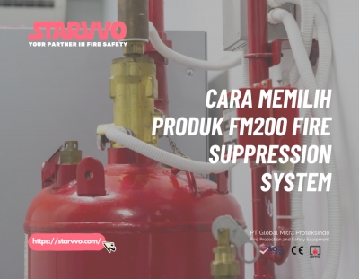 Cara Memilih Produk FM200 Fire Suppression System