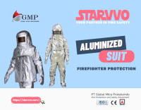 STARVVO Baju Tahan Api Aluminized