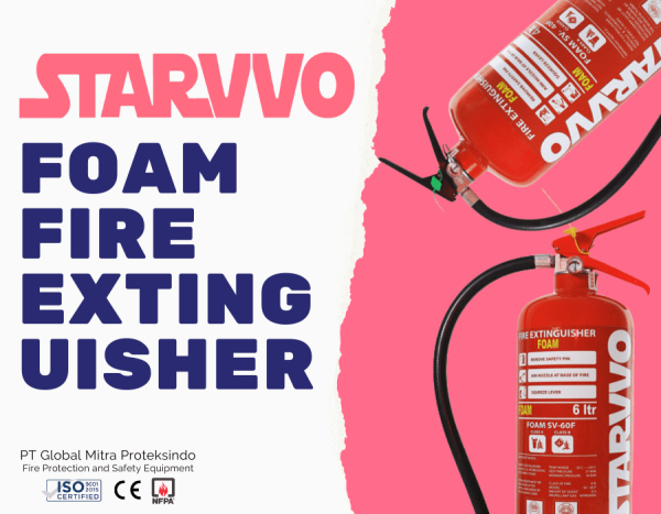 STARVVO Foam Fire Extinguisher