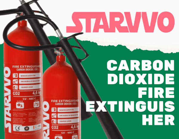 STARVVO Carbondioxide Fire Extinguisher
