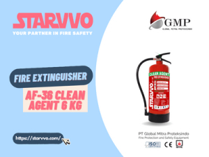 STARVVO AF-36 Clean Agent Fire Extinguisher